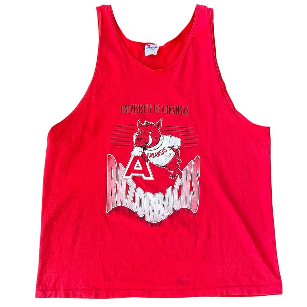 Vintage University of Arkansas Razorbacks Men’s Tank Top XXL